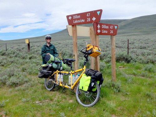 GDMBR: We're out of Lima and heading toward Lakeview.